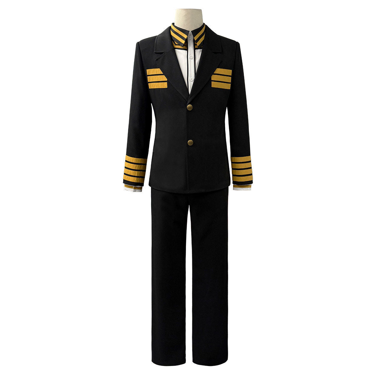 Yamato: Black & gold uniform — costume clothing, view 2