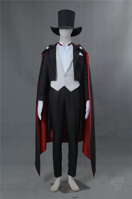 Masked tuxedo cosplay set - front