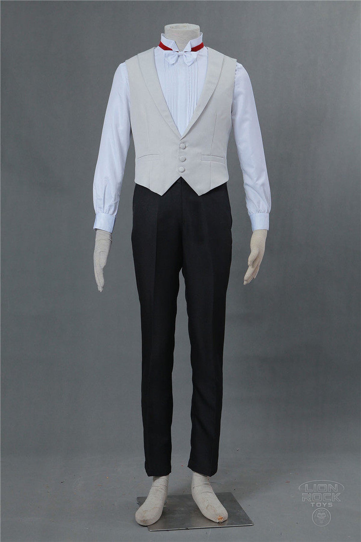 Vest, shirt and trousers