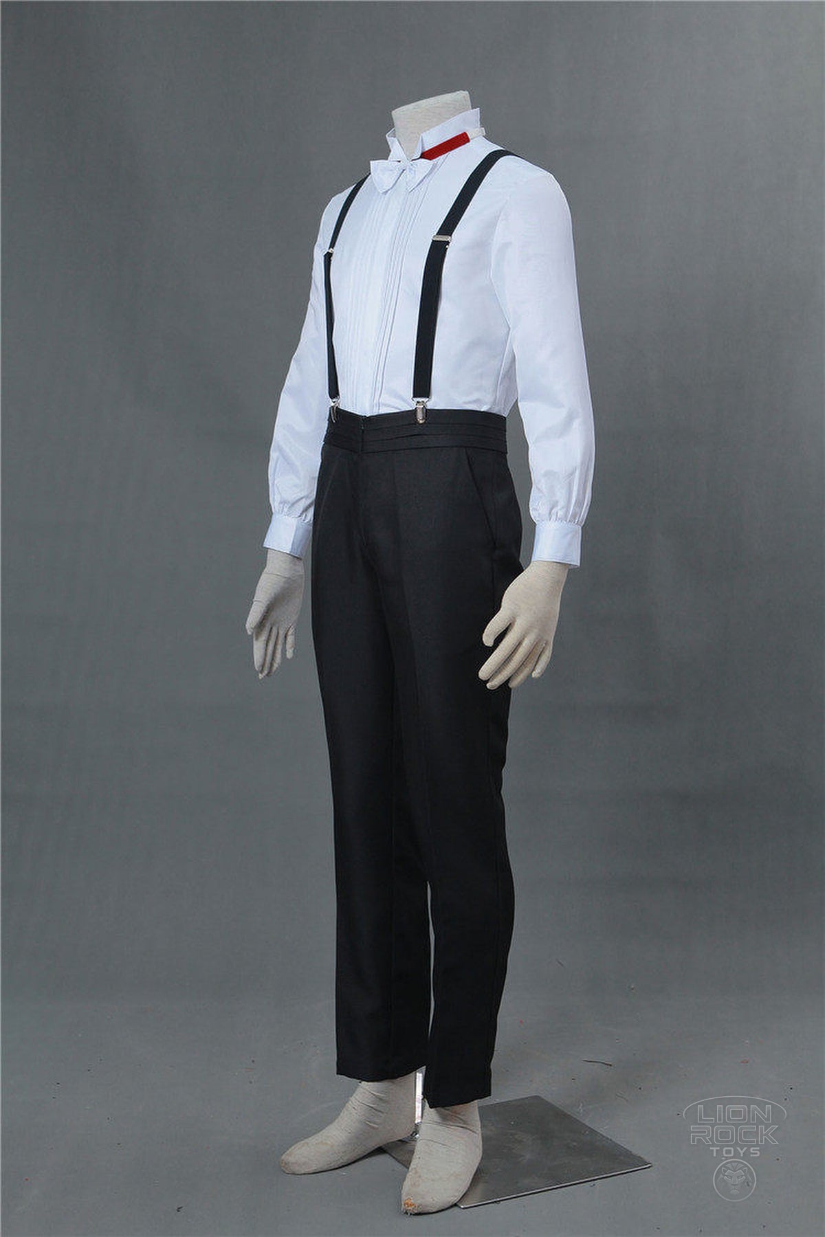 Shirt, suspenders and trousers