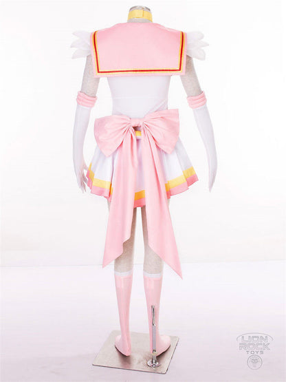 Pink sailor warrior cosplay costume - photo 4
