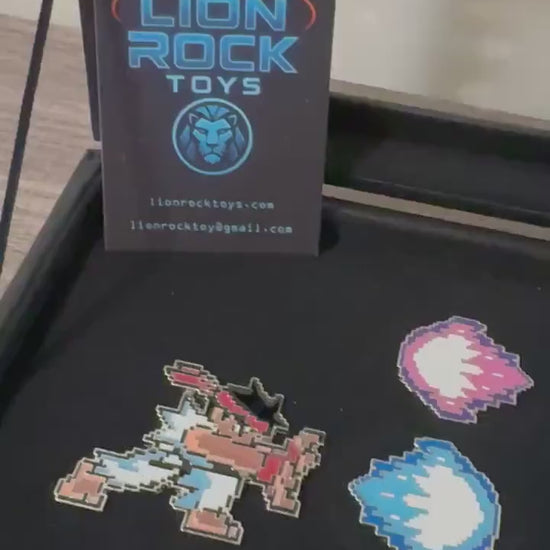 Street Fighter Enamel Pin Set | Ryu, Ken, Akuma Pixel Art Collector's Box