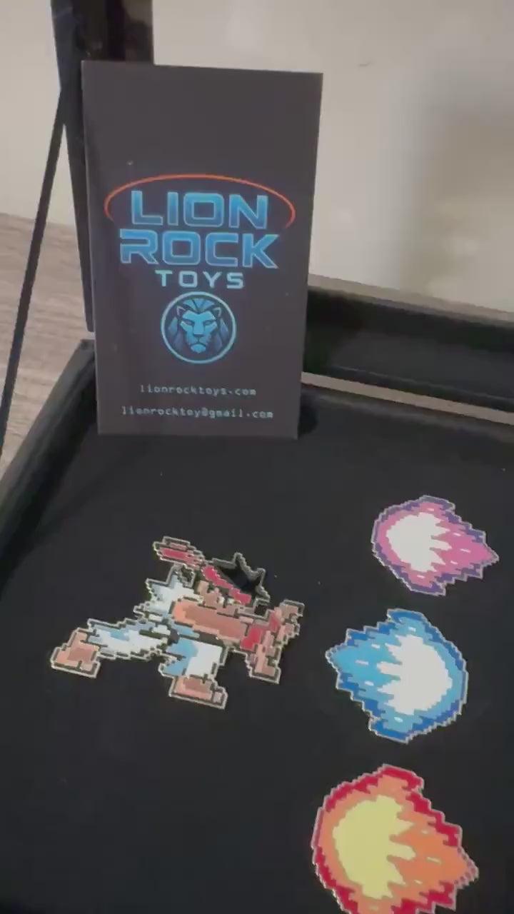 Street Fighter Enamel Pin Set | Ryu, Ken, Akuma Pixel Art Collector's Box