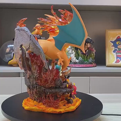Ultimate Fire Monster Legacy Diorama