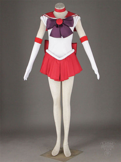 Red sailor warrior cosplay costume - photo 1