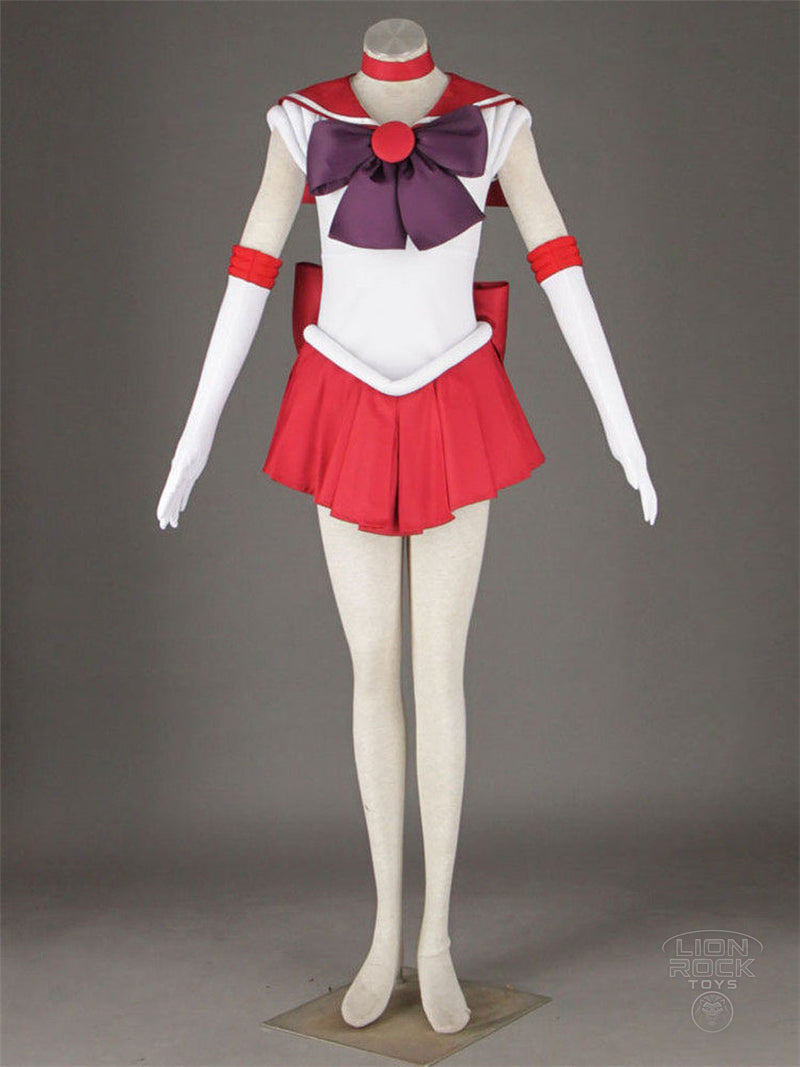 Red sailor warrior cosplay costume - photo 1