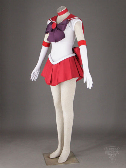 Red sailor warrior cosplay costume - photo 2