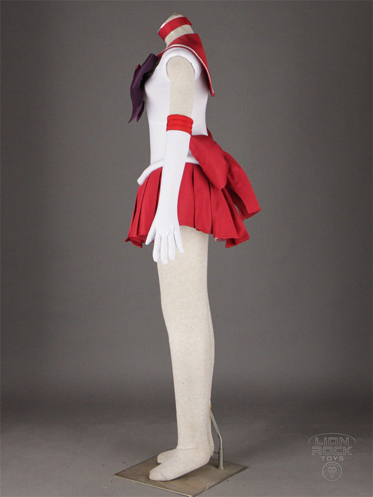 Red sailor warrior cosplay costume - photo 3