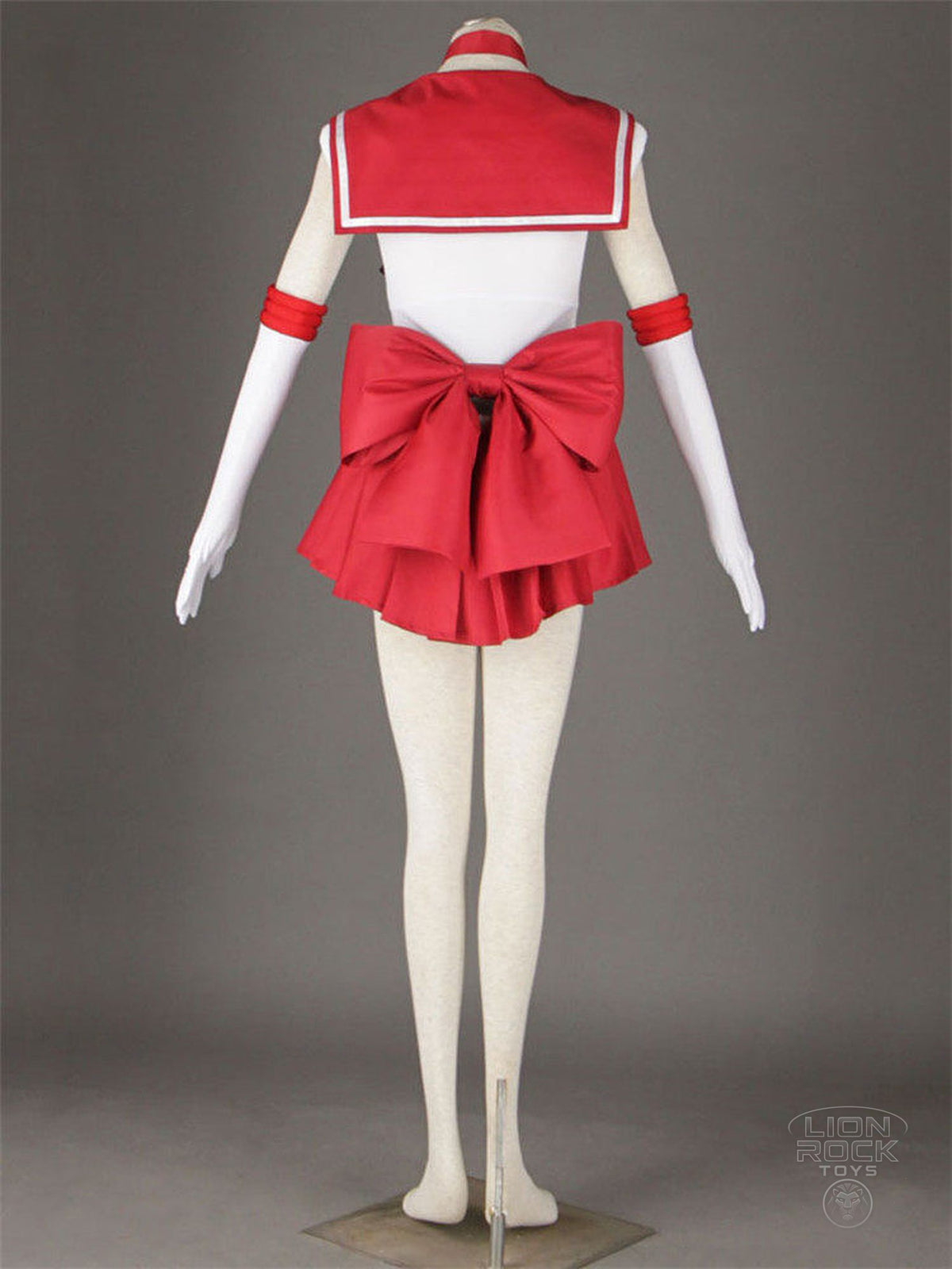 Red sailor warrior cosplay costume - photo 4