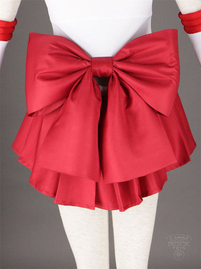 Red sailor warrior cosplay costume - photo 6