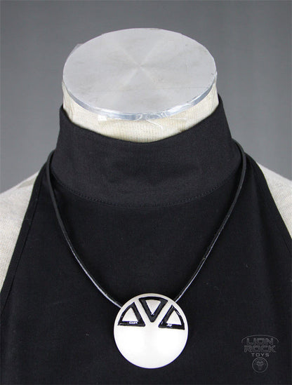 Blair necklace on dress