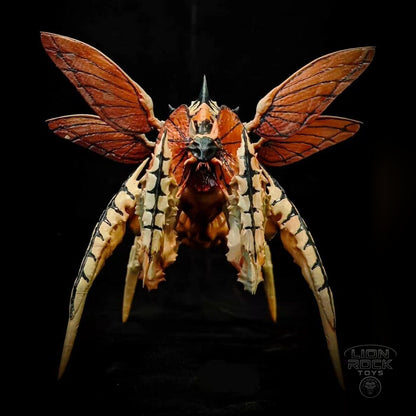 Stalker figure front view with wings spread