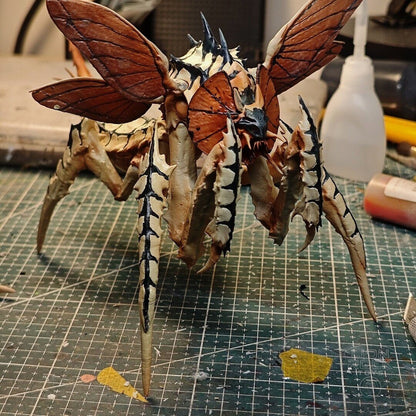 Hand-painted Stalker figure on the workbench