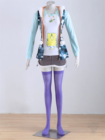 Super Sonico casual outfit cosplay set - photo 3