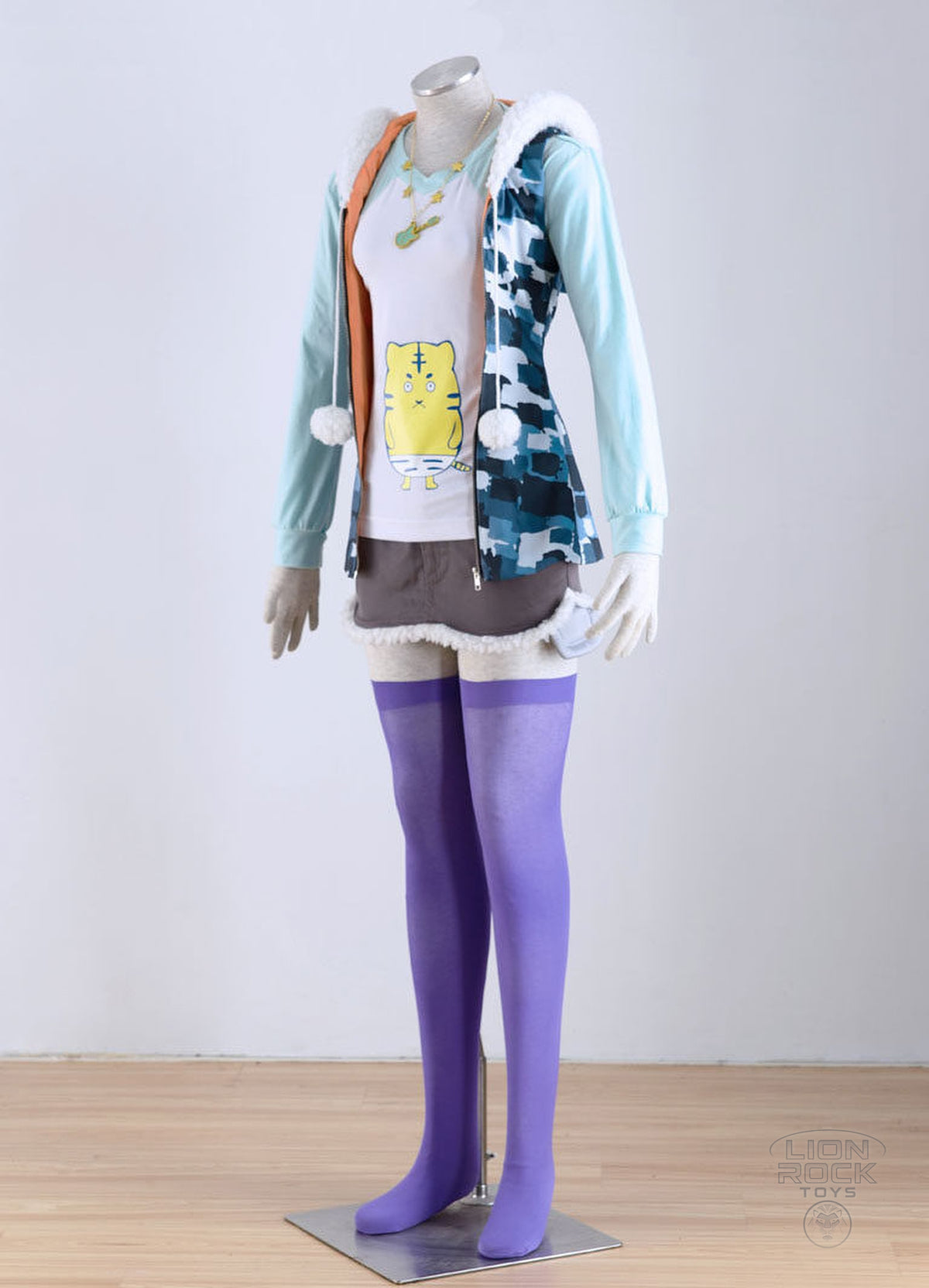Super Sonico casual outfit cosplay set - photo 4