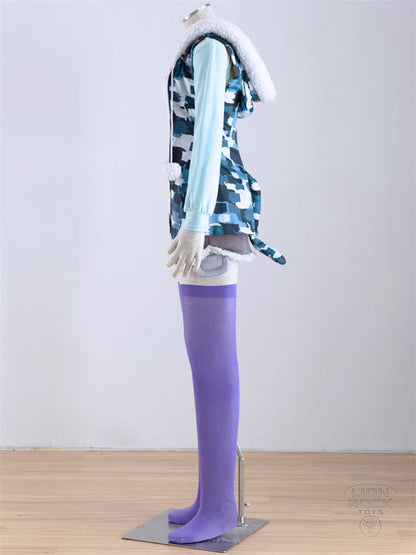 Super Sonico casual outfit cosplay set - photo 5