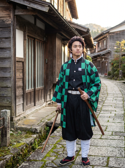 kamado-tanjiro cosplay costume - demon-slayer