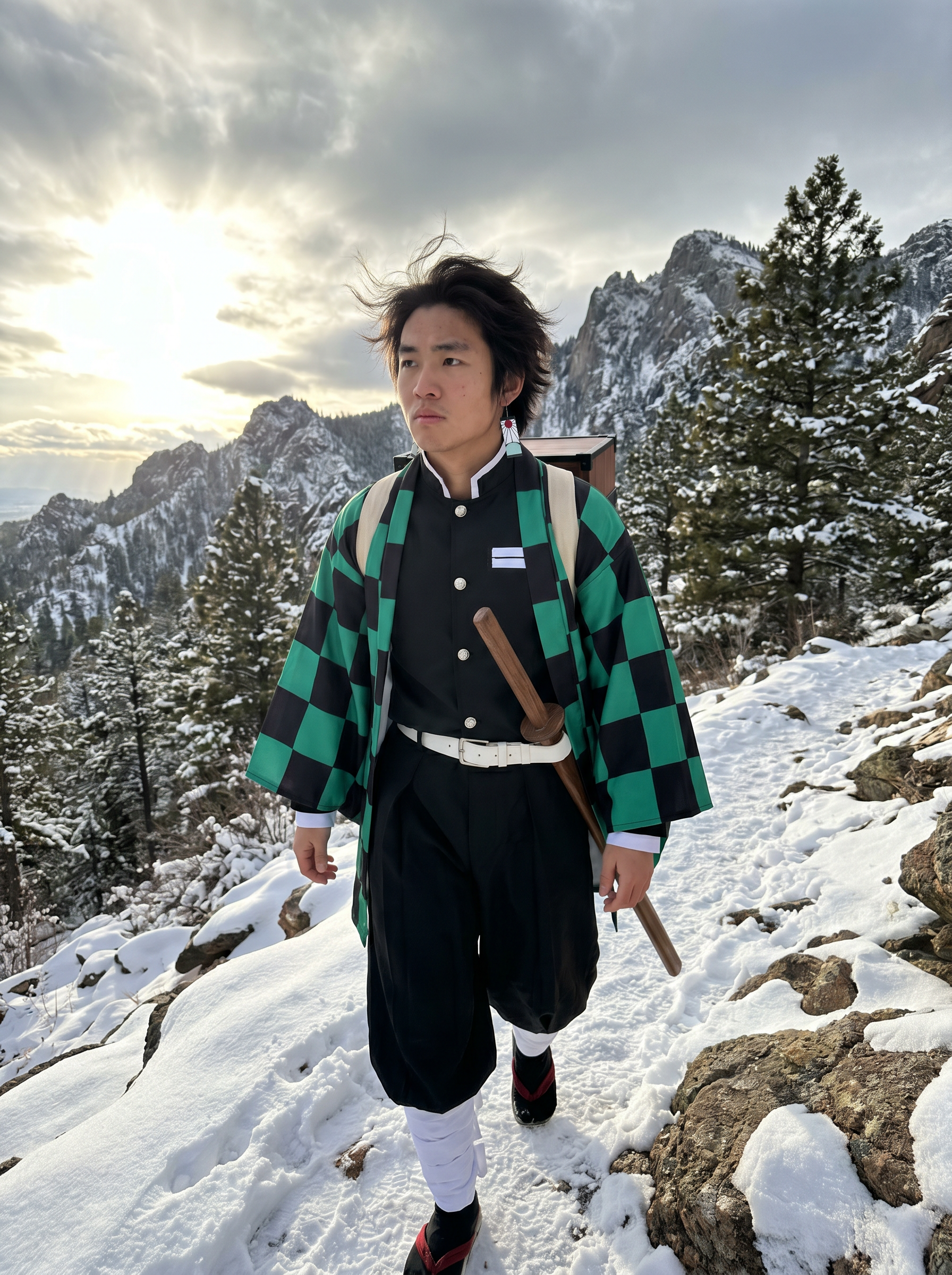 kamado-tanjiro cosplay costume - demon-slayer