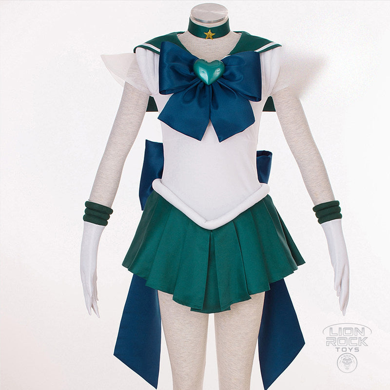 Teal sailor warrior cosplay costume - photo 1