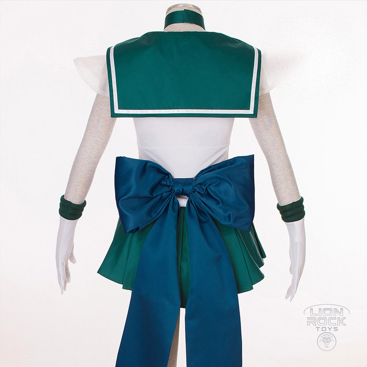 Teal sailor warrior cosplay costume - photo 3