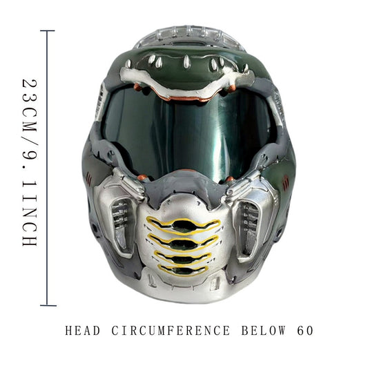 DOOM Slayer Marine Helmet | Wearable Resin Cosplay Prop